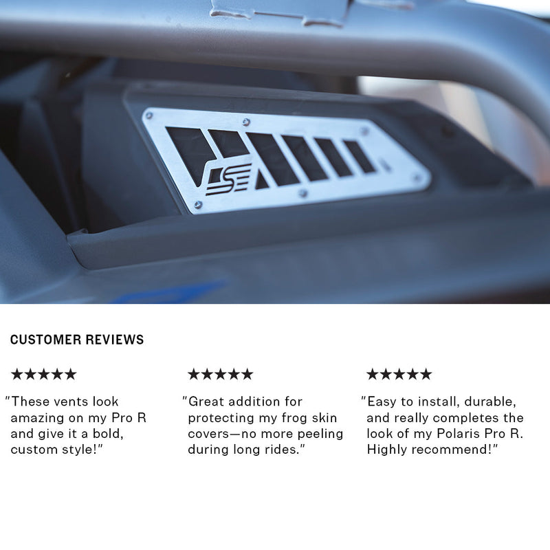 Load image into Gallery viewer, Polaris Pro R Clutch and Intake Vents