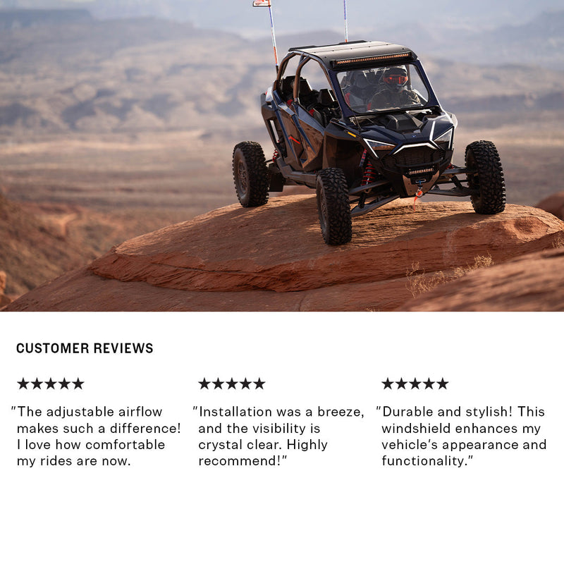 Load image into Gallery viewer, Polaris Pro R Front Windshield