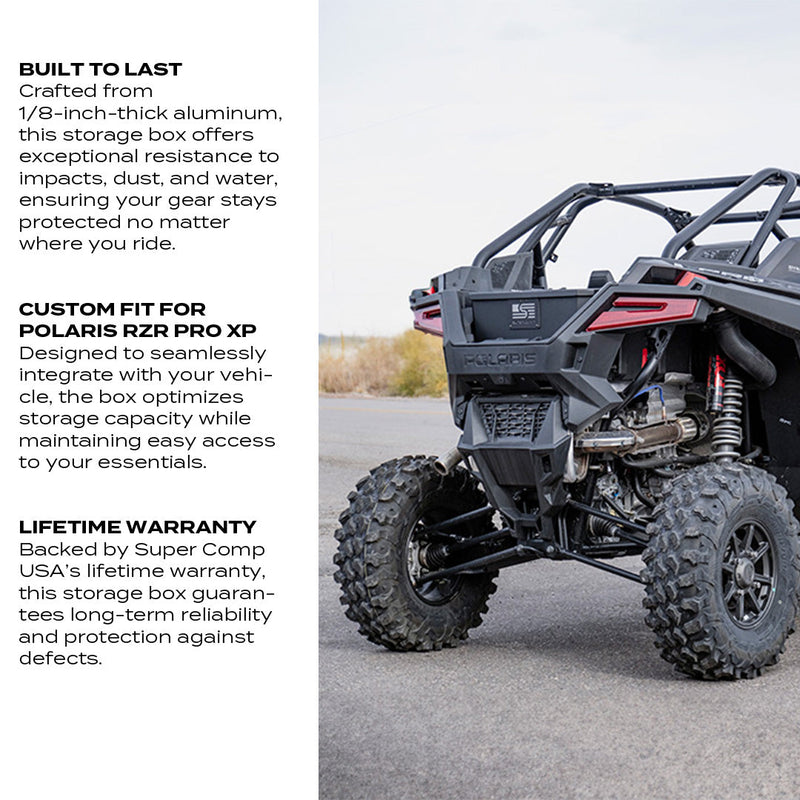 Load image into Gallery viewer, Polaris RZR Turbo R, Pro S, & Pro XP Storage Box