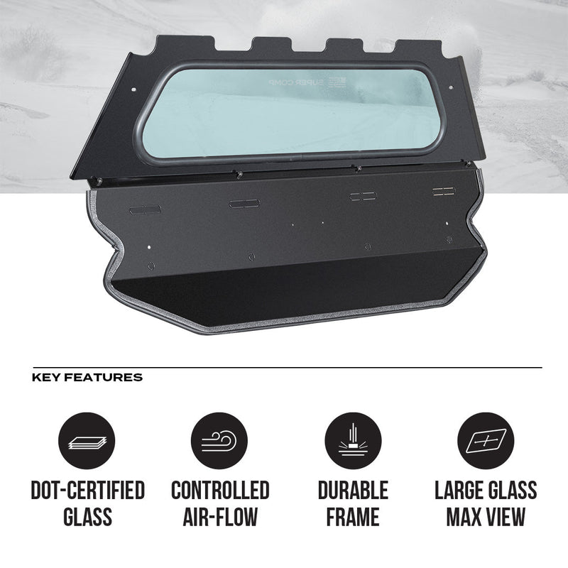 Load image into Gallery viewer, Polaris Trail 900 Rear Tinted Windshield