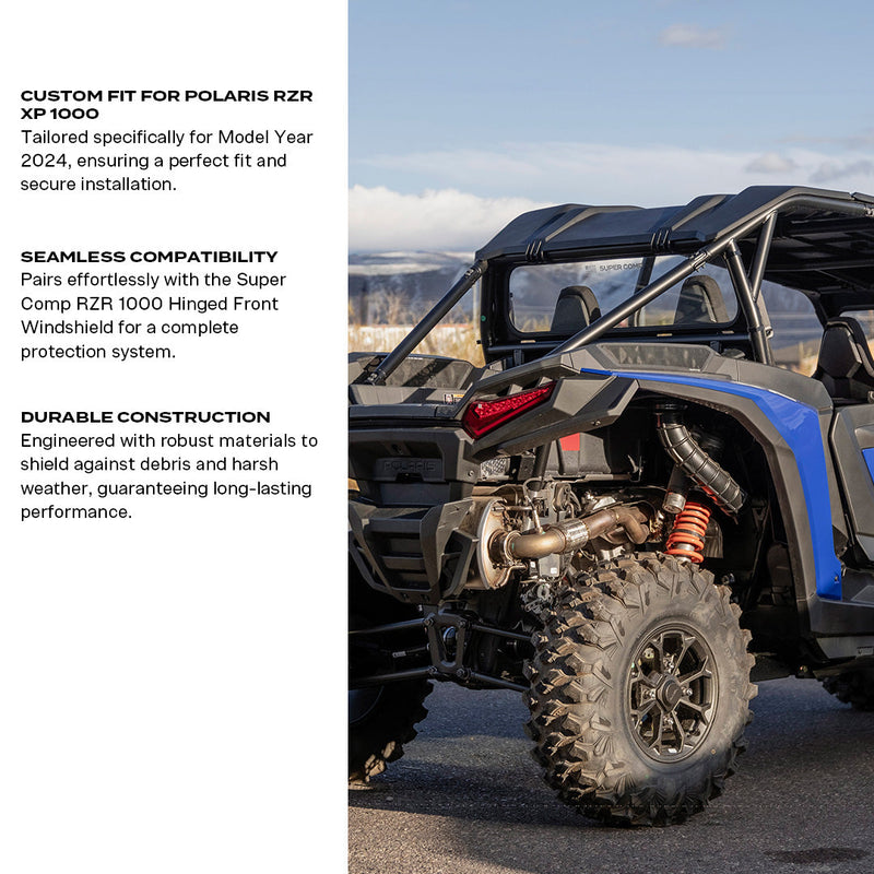 Load image into Gallery viewer, Polaris RZR XP 1000 Tinted Rear Windshield 2024+