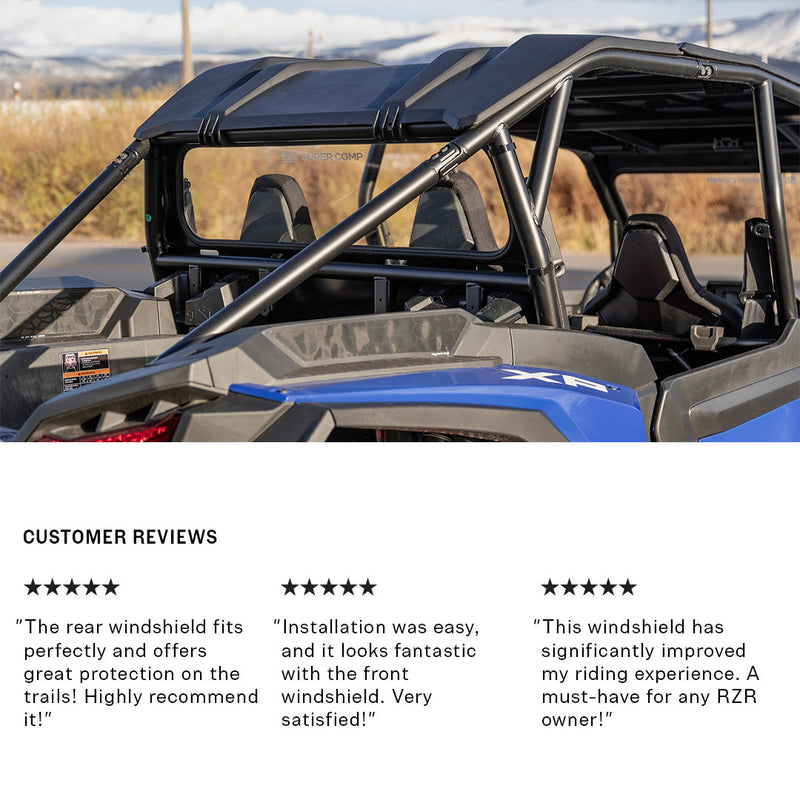 Load image into Gallery viewer, Polaris RZR XP 1000 Tinted Rear Windshield 2024+