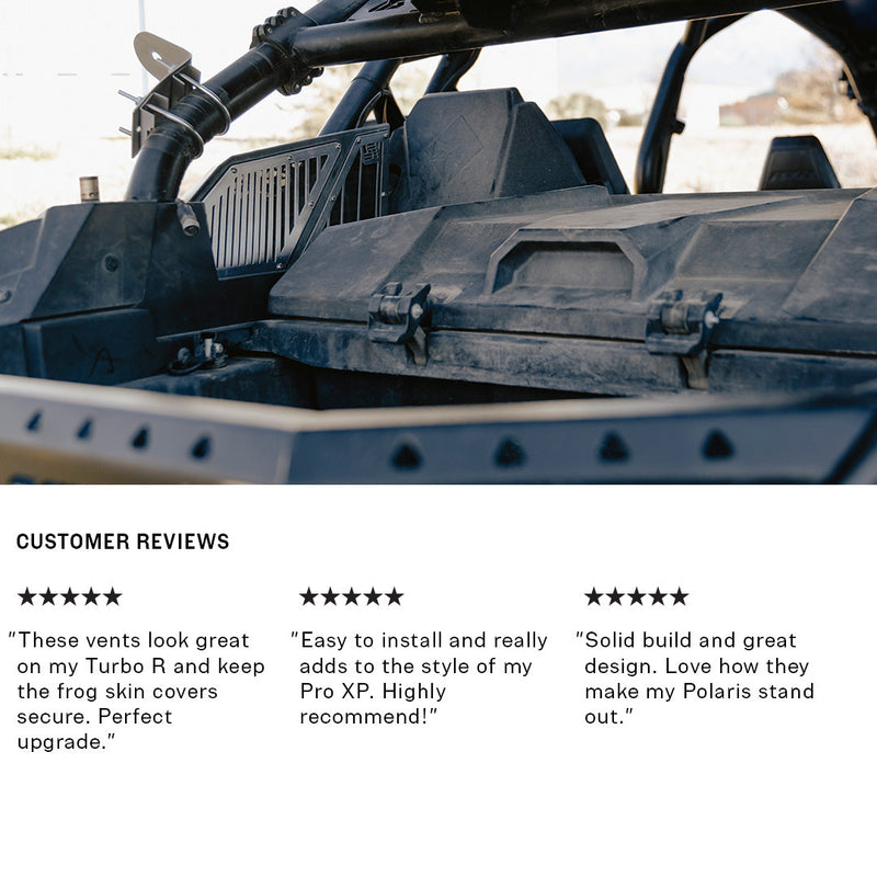 Load image into Gallery viewer, Polaris Pro XP and Turbo R Clutch and Intake Vents