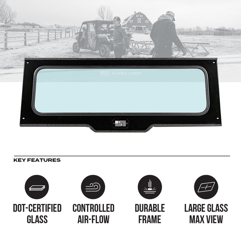 Load image into Gallery viewer, Polaris Ranger Tinted Rear Windshield
