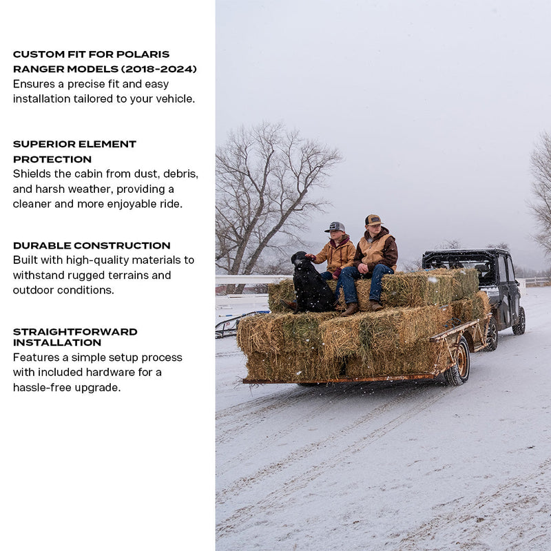 Load image into Gallery viewer, Polaris Ranger Tinted Rear Windshield