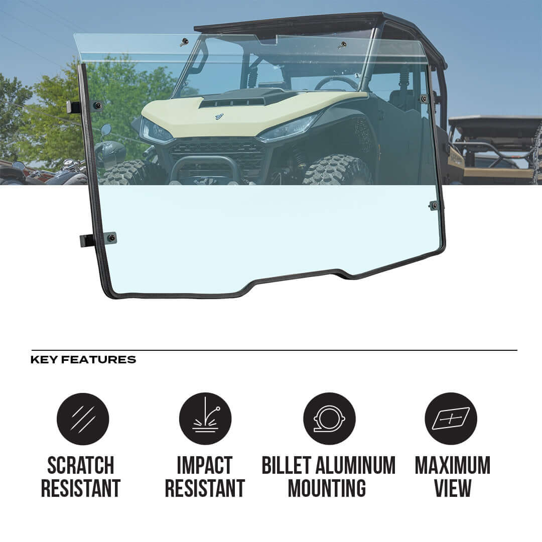 Segway UT10 Polycarbonate Full Front Windshield