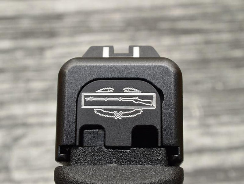 Load image into Gallery viewer, Milspin ARMY Glock Slide Back Plates (Most Popular)