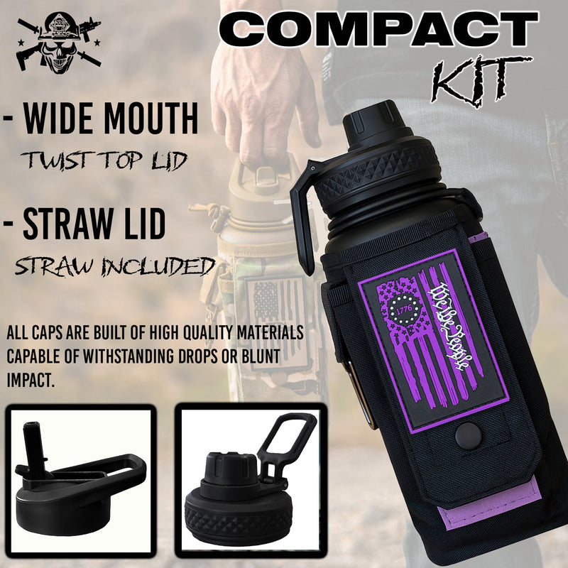 Load image into Gallery viewer, 32oz Compact Battle Bottles