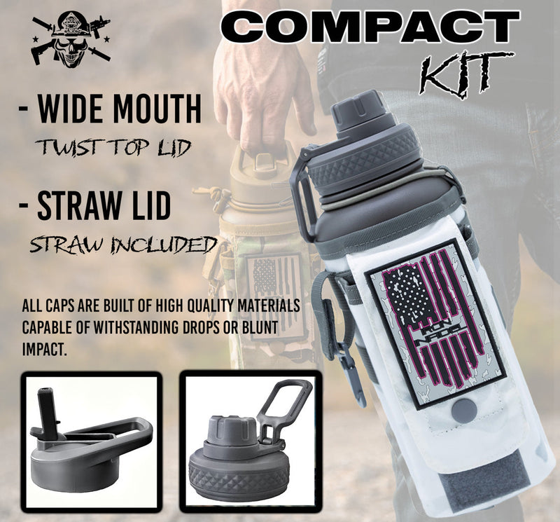 Load image into Gallery viewer, 32oz Compact Battle Bottles