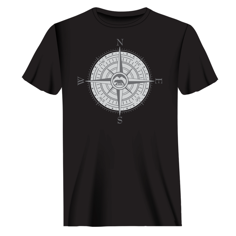 Load image into Gallery viewer, Compass Camping Man T-Shirt