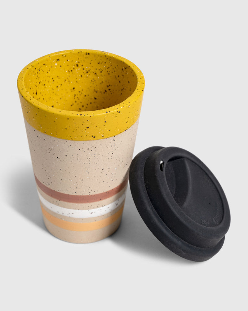 Load image into Gallery viewer, 12 oz. Stoneware Travel Mug