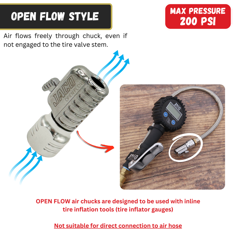 Load image into Gallery viewer, Lightning™ S2 Quick-Connect Tire Air Chuck - 1/4" F-NPT