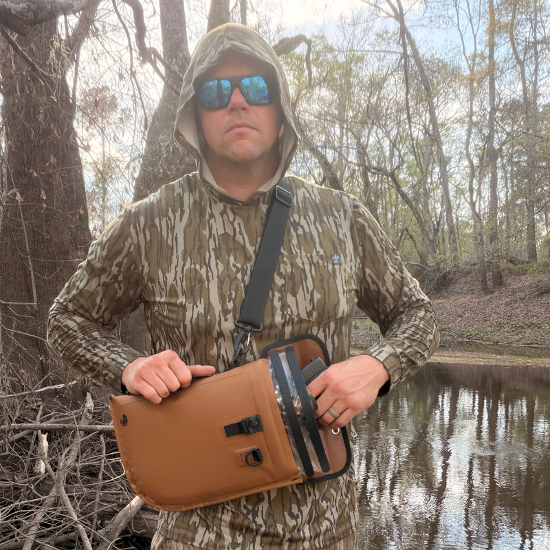 Load image into Gallery viewer, Waterproof Floating Pistol Bag - Coyote Brown