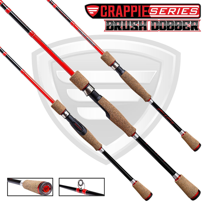 Load image into Gallery viewer, Brush Dobber Crappie Spinning Rod