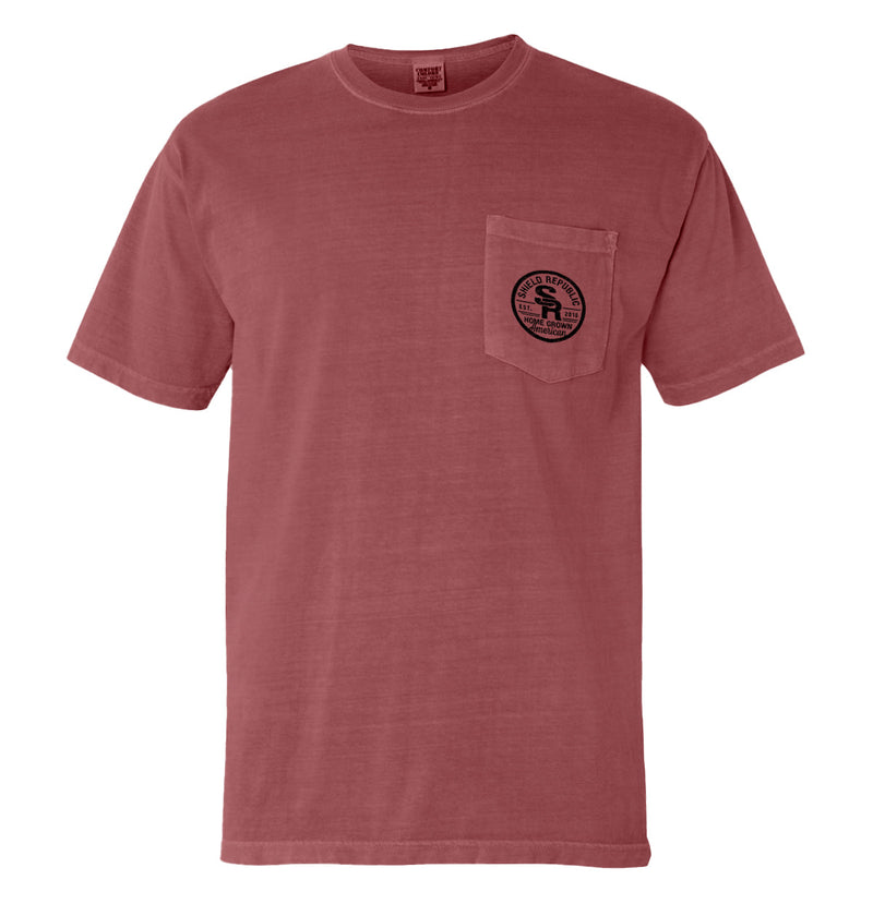 Load image into Gallery viewer, Shield Branded Pocket Tee