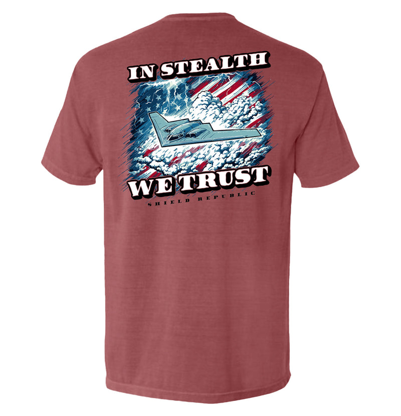 Load image into Gallery viewer, In Stealth We Trust (Black)