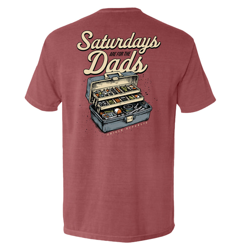 Load image into Gallery viewer, Saturdays Are For The Dads Tackle Box