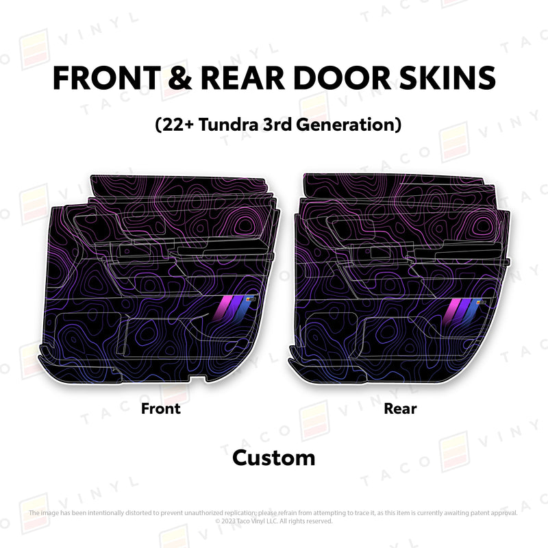 Load image into Gallery viewer, 2022+ Tundra Door Skins