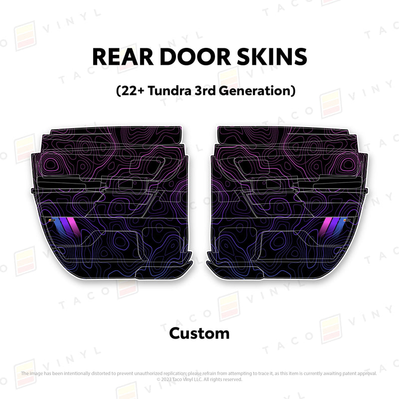 Load image into Gallery viewer, 2022+ Tundra Door Skins