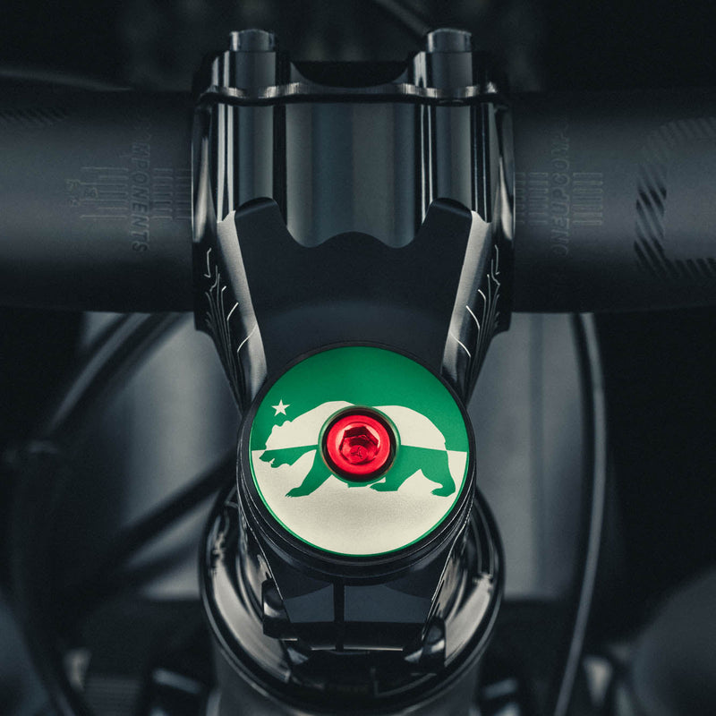 Load image into Gallery viewer, California Republic Bicycle Stem Cap