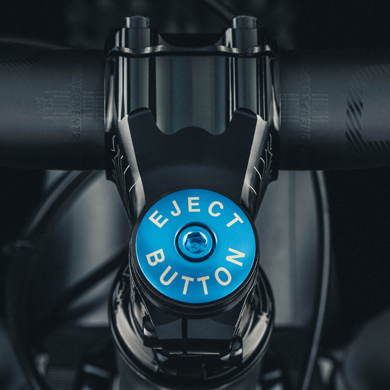 Load image into Gallery viewer, Eject Button Bicycle Headset Cap