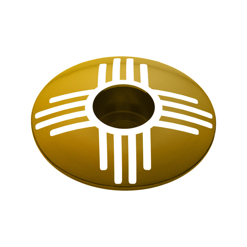 Load image into Gallery viewer, Zia New Mexico Bicycle Headset Cap