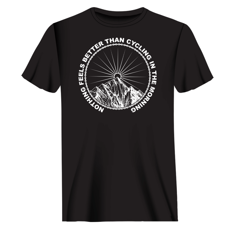 Load image into Gallery viewer, Cycling In The Morning Man T-Shirt