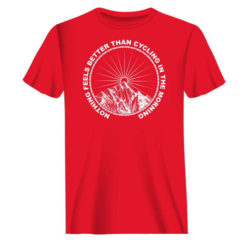 Load image into Gallery viewer, Cycling In The Morning Man T-Shirt
