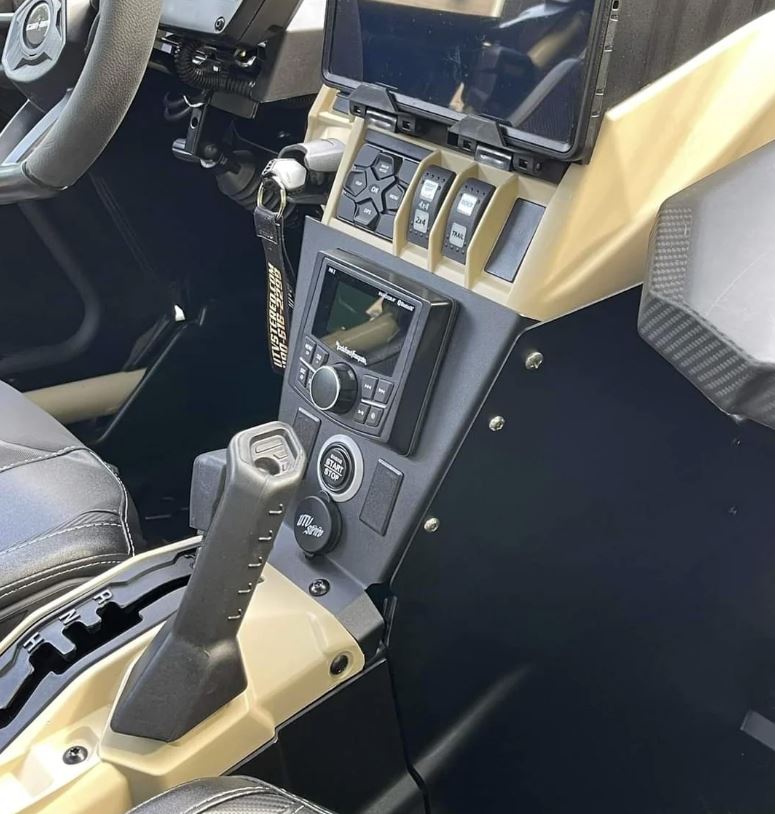 Load image into Gallery viewer, 2017-2024 StayFlush Cyclops Console + 2-Switch – Can-Am X3 Center Console