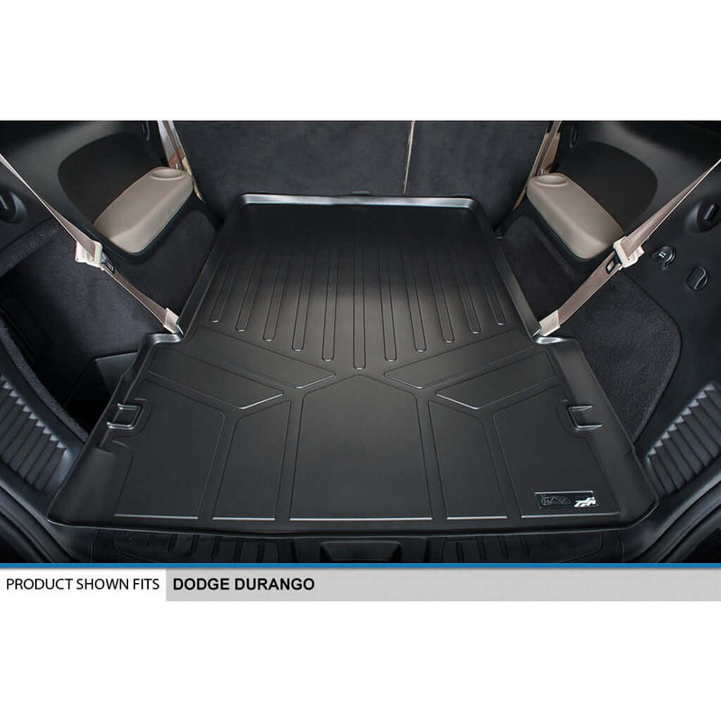 Load image into Gallery viewer, Smart Trim™ Floor Liners For 2013-16 Durango with 1st Row Dual Floor Hooks & 2nd Row Bench Seat