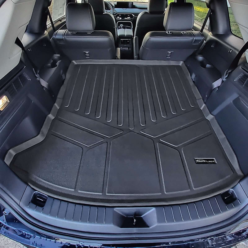 Load image into Gallery viewer, SMARTLINER Floor Liners for 2024-2026 Mazda CX-90 (Only Fits 2nd Row Bucket Seats With No Center Console)