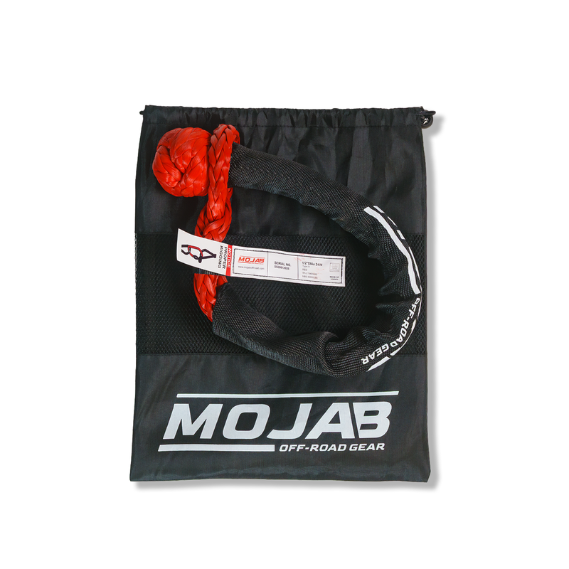 Load image into Gallery viewer, Soft Shackle 1/2'' x 24” with sleeve and bag (Single Shackle) (Lifetime Warranty)