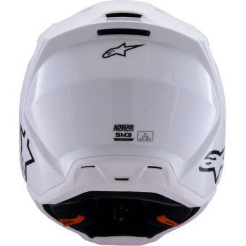 ALPINESTARS SM3 Helmet - Solid - Gloss White - XS 8300326-2180-XS