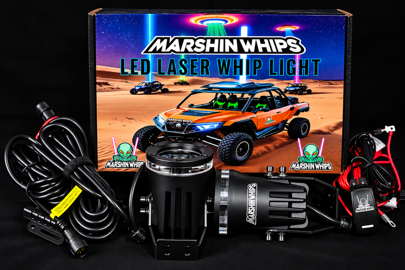 Load image into Gallery viewer, Marshin Whips: RGB Lunar Laser Light Kit