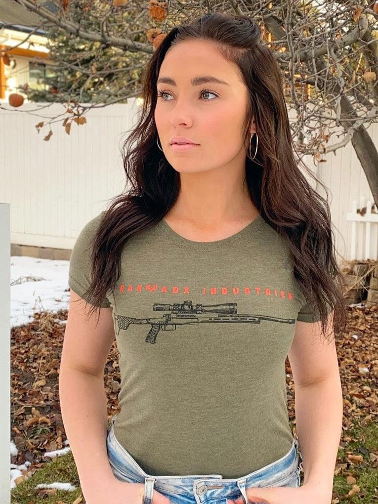 Load image into Gallery viewer, Womens RA Industries Rifle Tee