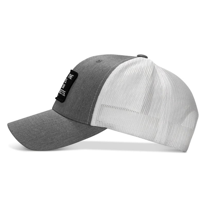 Load image into Gallery viewer, Dad In The Streets. Daddy In The Sheets. Black Patch Snapback Hat