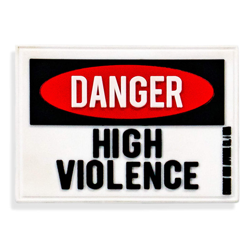 Load image into Gallery viewer, Danger High Violence Pvc Patch