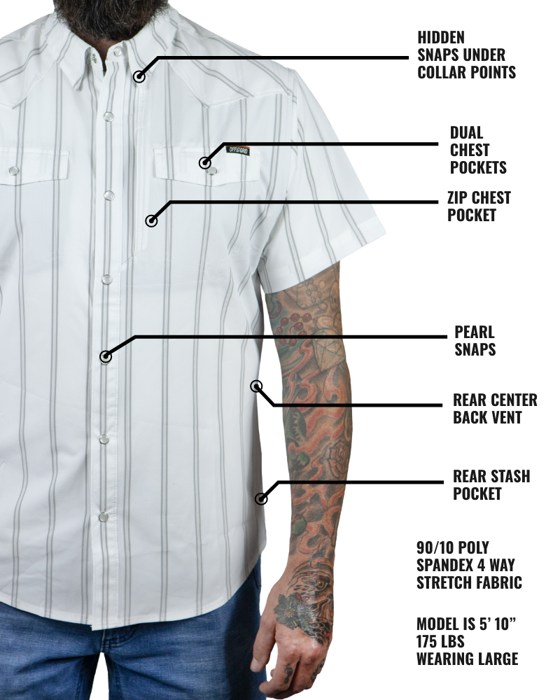 Load image into Gallery viewer, Daryll SS Shirt - White