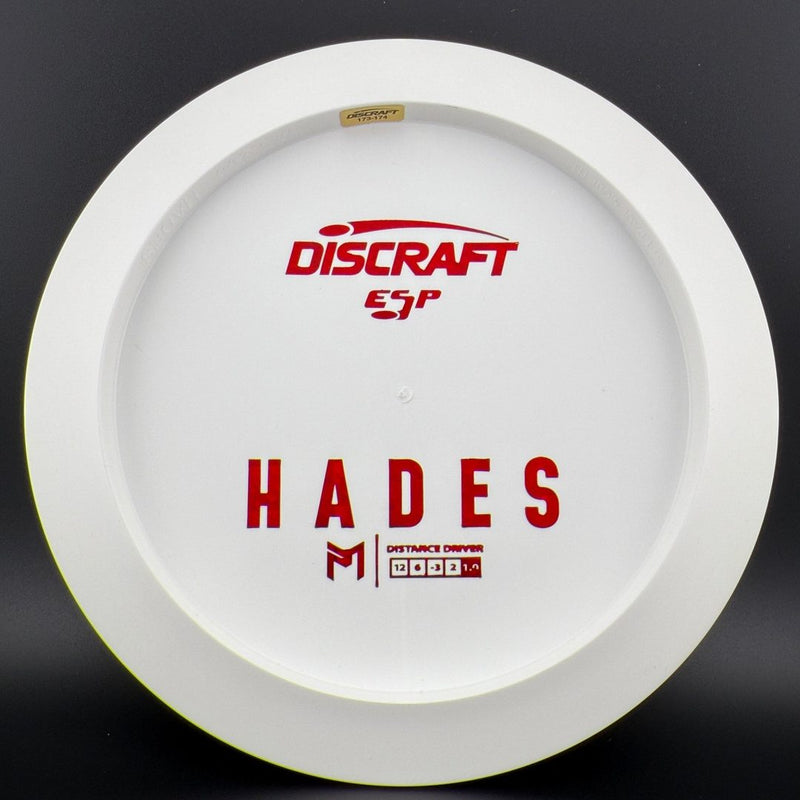 Load image into Gallery viewer, White ESP Hades - Bottom Stamp Dyer's Delight - Paul McBeth