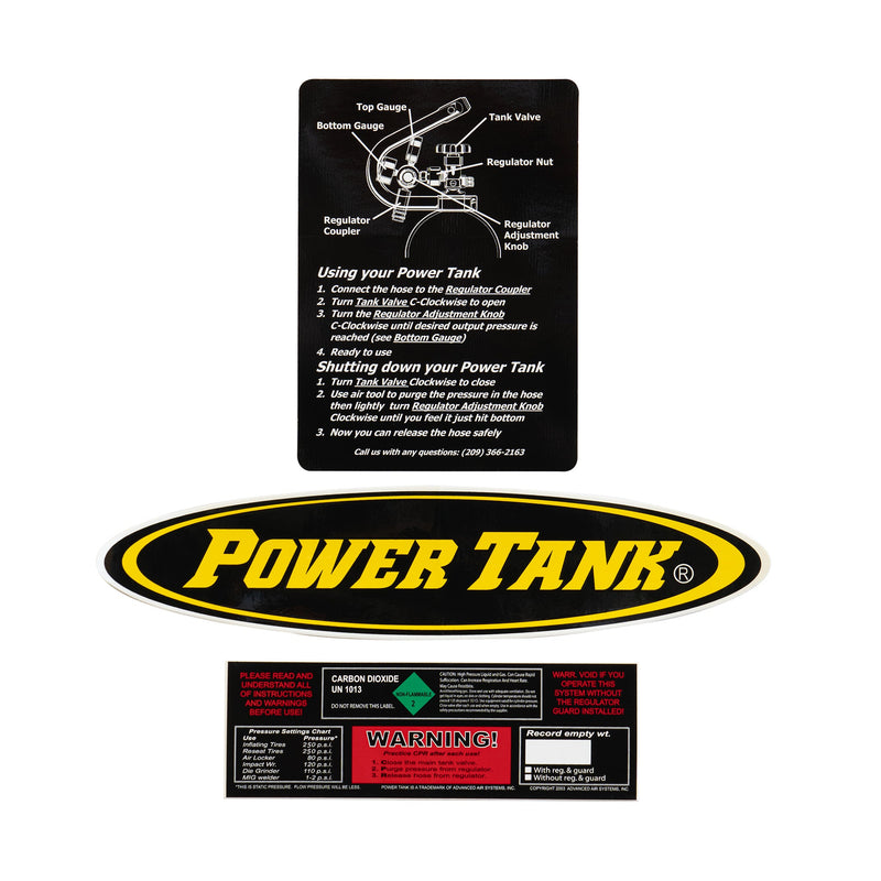Load image into Gallery viewer, Replacement Power Tank Decals