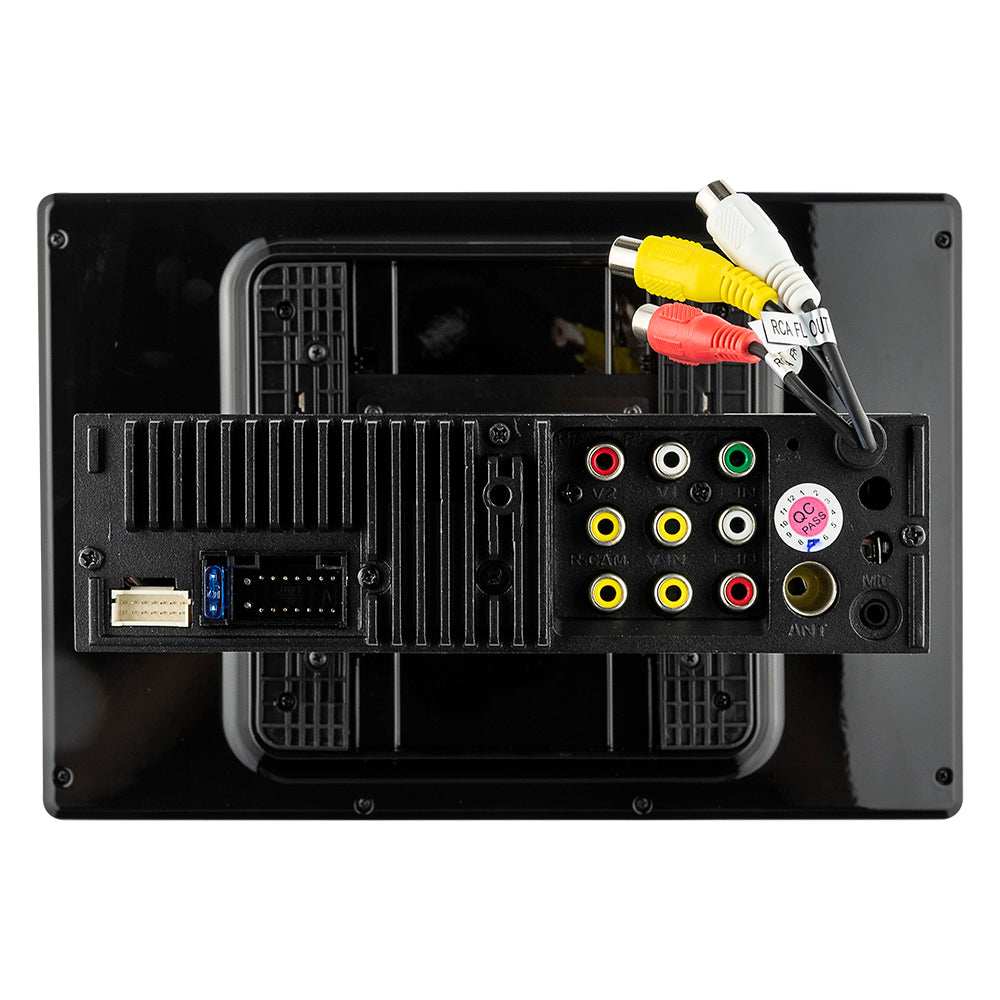 10.5" Floating Adjustable Modular Touchscreen Mechless Single-DIN Head Unit with Bluetooth, Apple Car Play, Android Mirror Link, USB, AUX, SD, AM, FM - Skoutley Outdoors LLC