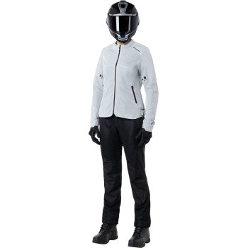ALPINESTARS Stella C-1 Air Jacket - Silver - XS 3310425-19-XS