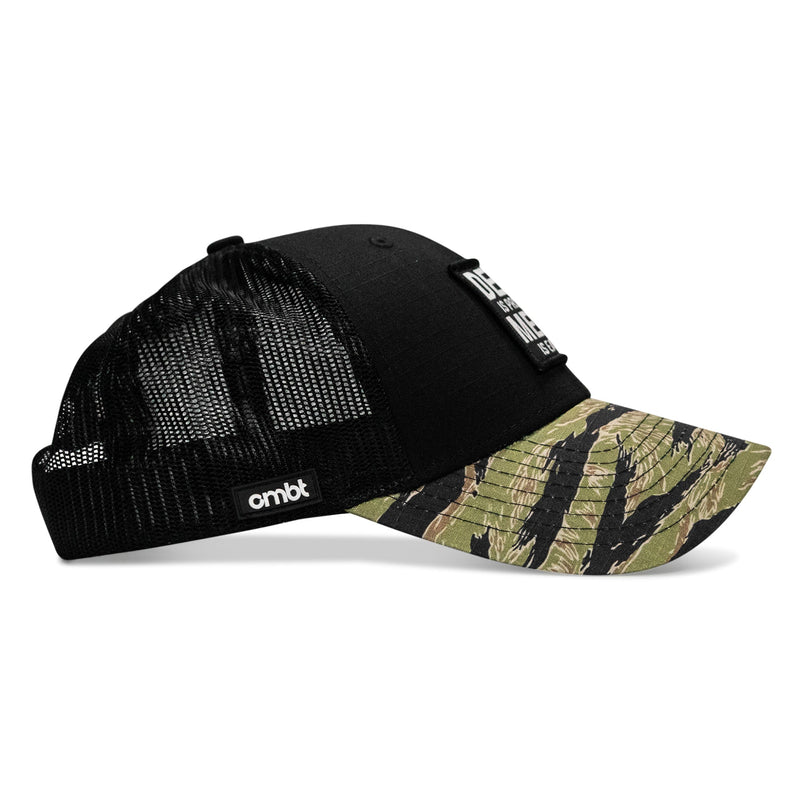 Load image into Gallery viewer, Death Is Promised. Mercy Is Earned Patch Original Ripstop Snapback Hat