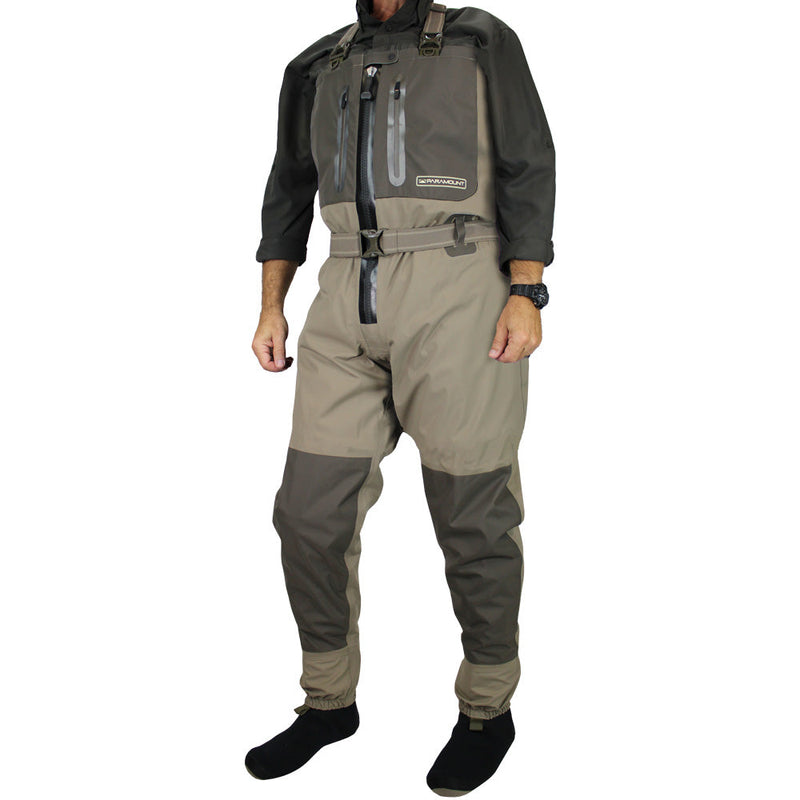 Load image into Gallery viewer, DEEP EDDY Zippered Breathable Wader