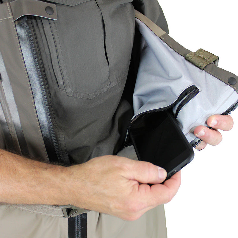 Load image into Gallery viewer, DEEP EDDY Zippered Breathable Wader