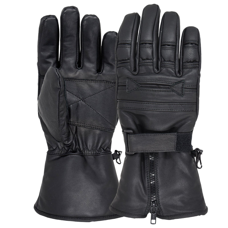 Load image into Gallery viewer, MRX Mens Leather Gloves Winter Cold Weather Motorcycle Driving