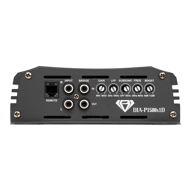 Load image into Gallery viewer, Black Diamond 1-Channel Class D Monoblock Amplifier | 1500W RMS at 1-Ohm