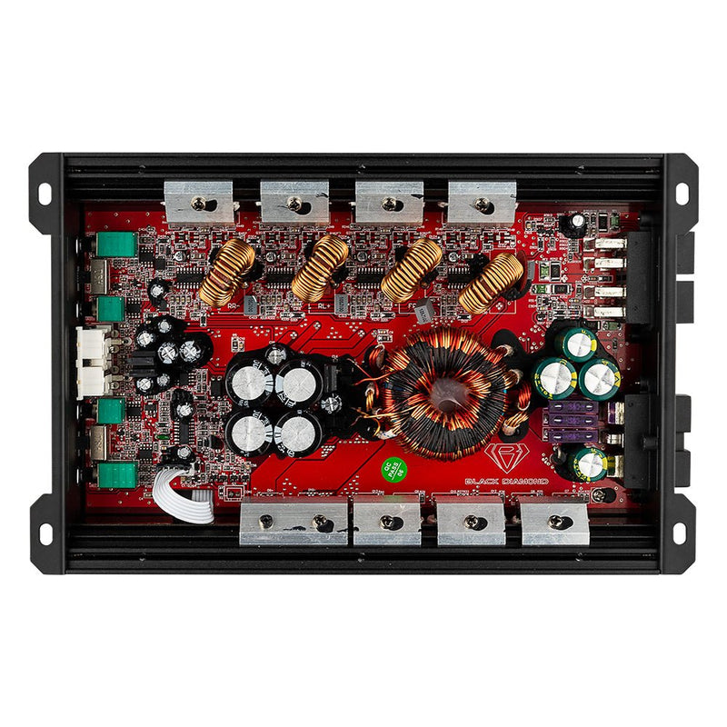 Load image into Gallery viewer, Black Diamond Class D 4-Channel Full Range Amplifier | 200W RMS X 4 at 4-Ohm