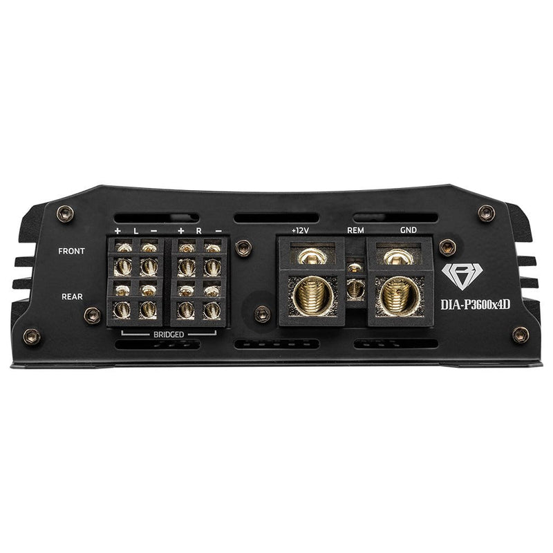Load image into Gallery viewer, Black Diamond Class D 4-Channel Full Range Amplifier | 400W RMS X 4 at 4-Ohm
