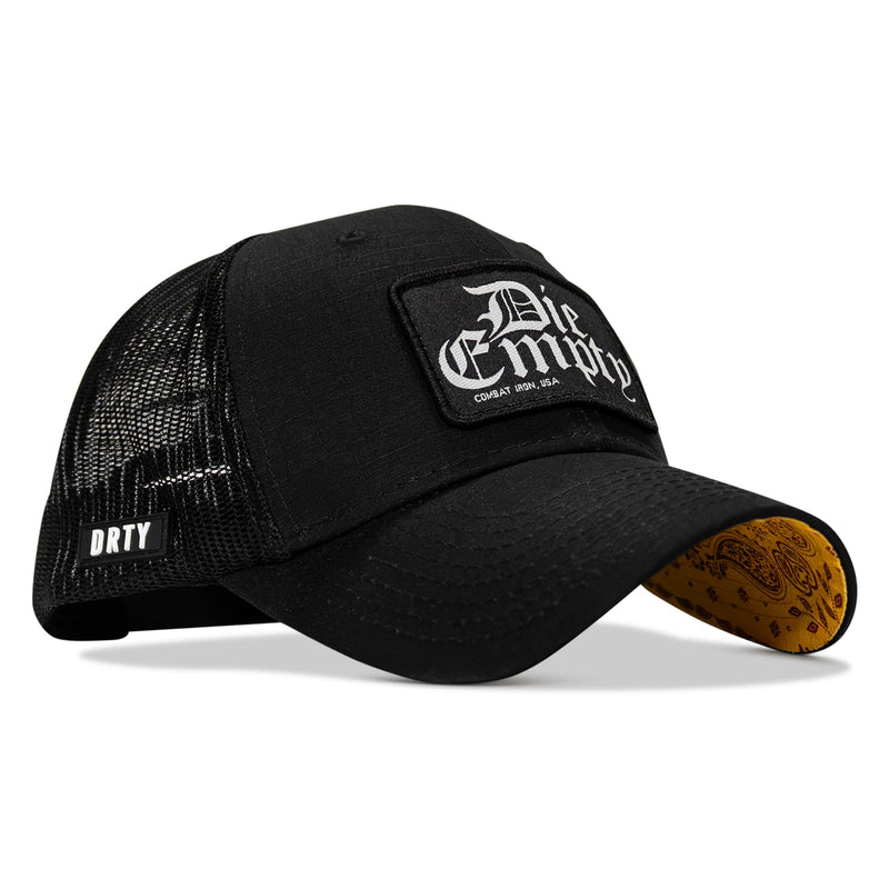Load image into Gallery viewer, Die Empty Black Patch Original Ripstop Snapback Hat